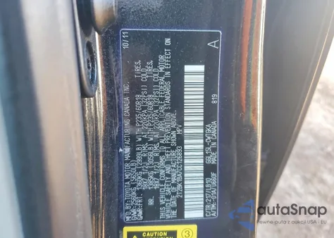 2012 Lexus Rx 350 from USA, damaged, VIN 2T2BK1BA7CC126893